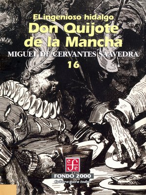 cover image of El ingenioso hidalgo don Quijote de la Mancha, 16